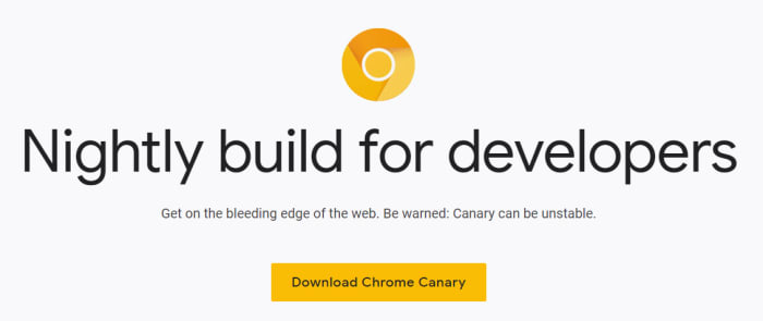 Google Chrome Canary