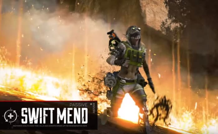 Apex Legends Octane Swift Mend passive