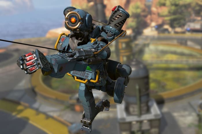 Apex Legends Pathfinder grappling hook tactical