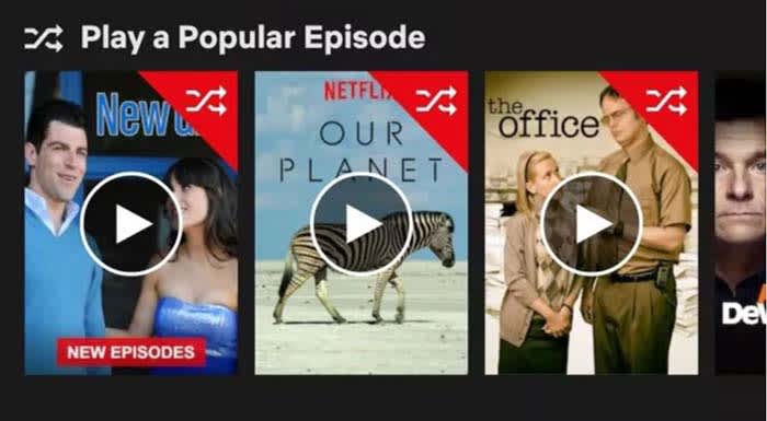 Netflix random episode