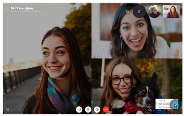skype record video calls