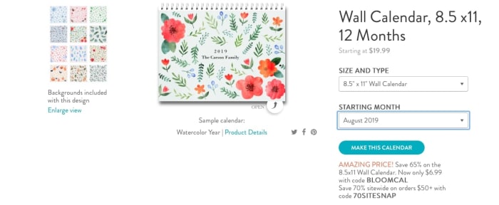 S Calendar