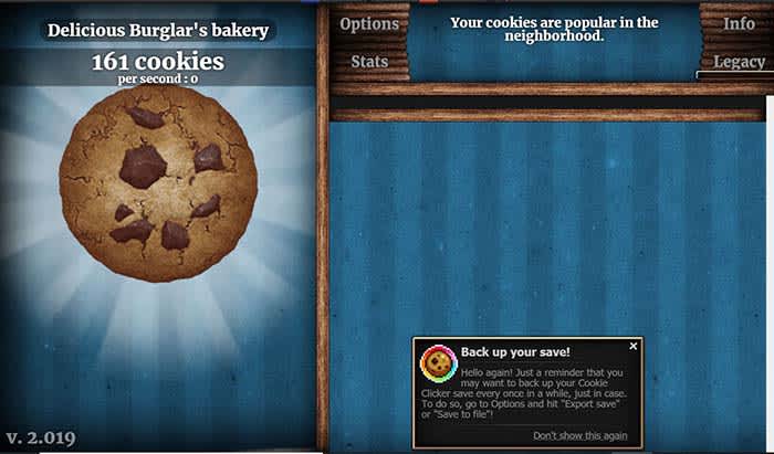 Cookie clicker