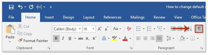 How to Remove a Section Break in Microsoft Word