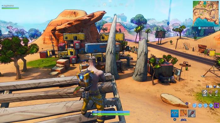 borderlands fortnite area