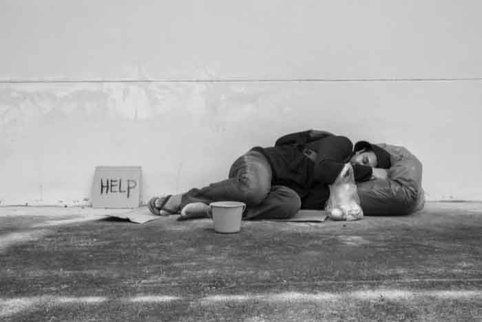 homeless