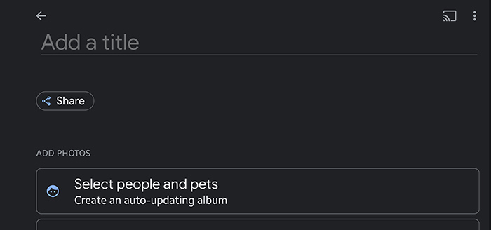Automatic Album Creator