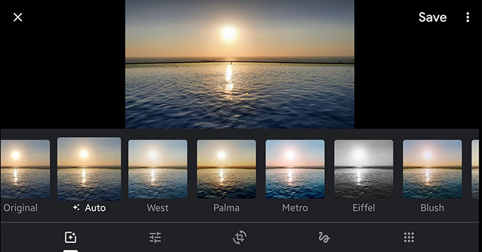 Photo editing tools