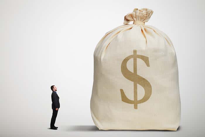 Big bag of money