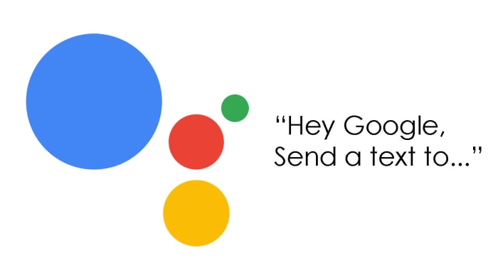 Hey Google, send a text to...