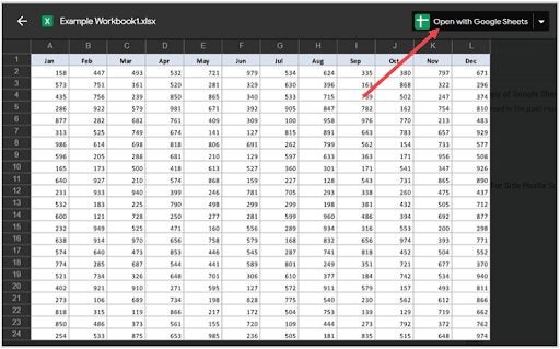 How to Convert Microsoft Excel to Google Sheets