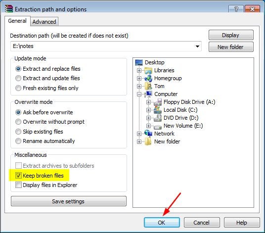 How to Fix Checksum Error on WinRAR