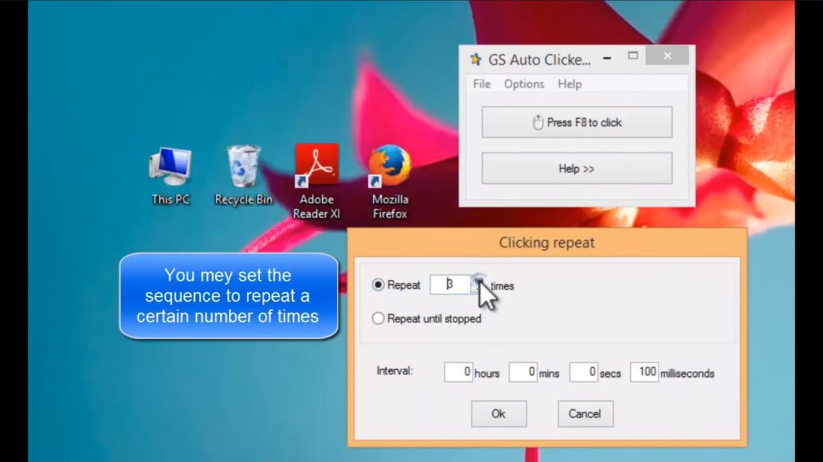 How to increase clicks in GS Auto Clicker