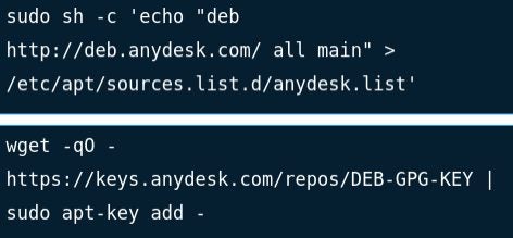 How to install AnyDesk on Kali
