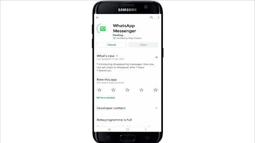 How to update WhatsApp