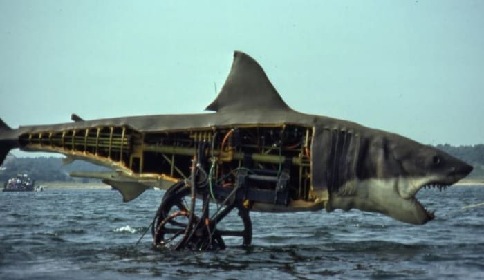 Jaws mechanical shark Bruce