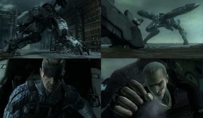 Metal Gear Solid 4 Rex vs Ray