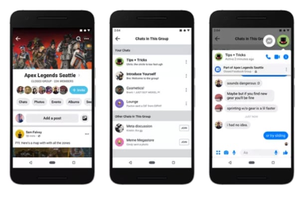 New facebook events facebook events new look