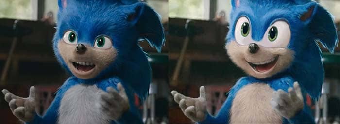 Sonic redesign