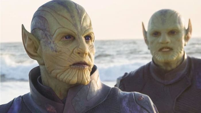 Captain Marvel Skrull