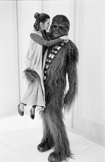 Chewbacca and Princess Leia