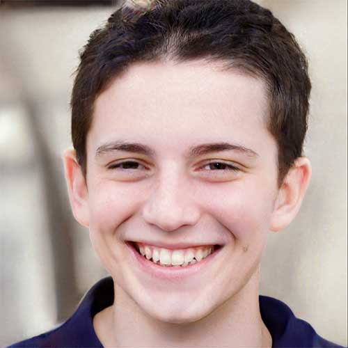 AI-generated face