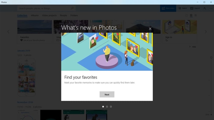 microsoft photos new features