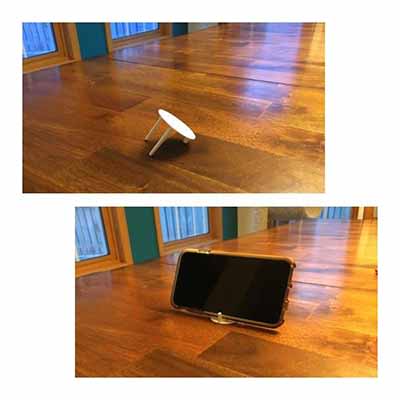 DIY phone stand