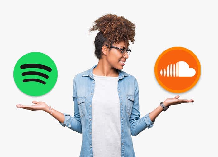 Spotify vs SoundCloud
