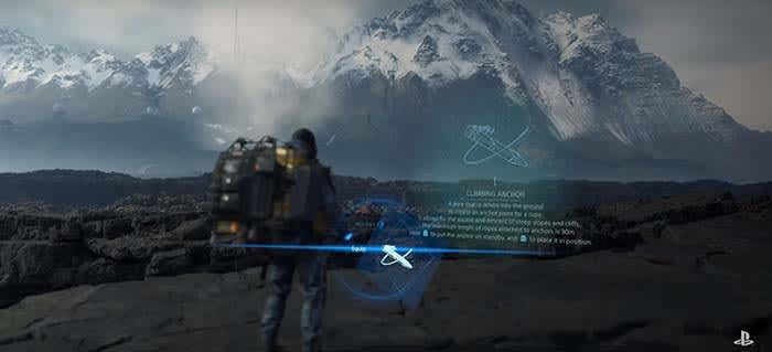 Death Stranding Weapon Wheel
