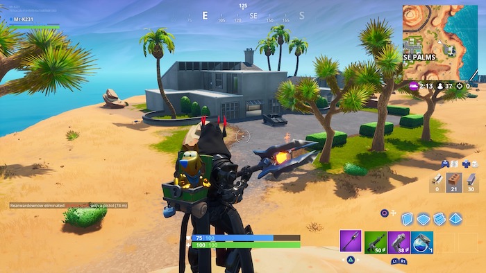 fortnite john wick house