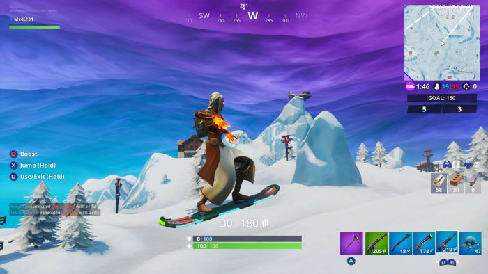 fortnite season 9 week 3 driftboard