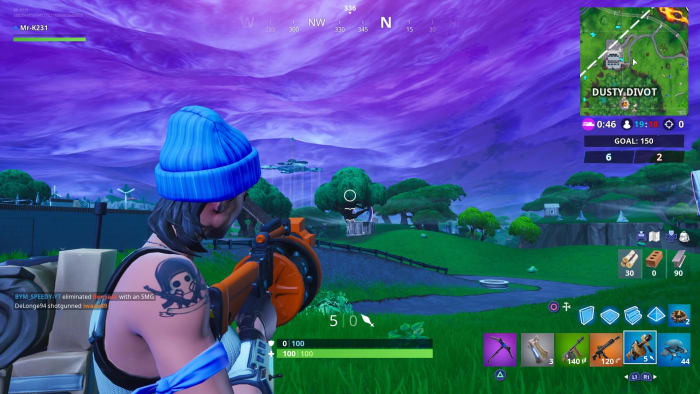 fortnite season 9 week 3 challenges explosive weapon