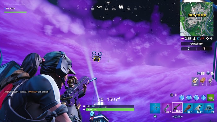 fortnite season 9 week 4 challenges loot carrier