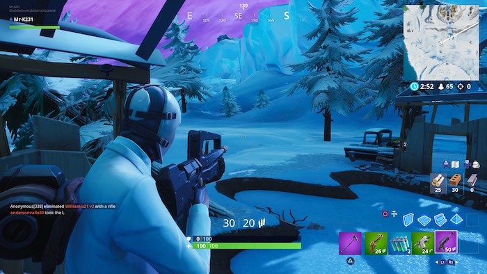 fortnite season 9 week 8 assault rifle