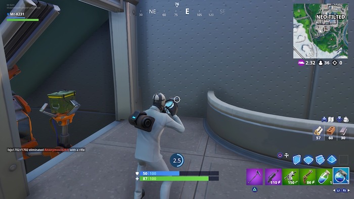fortnite season 9 week 8 challenges shields