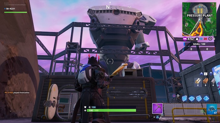 fortnite season 9 week 10 robot factory