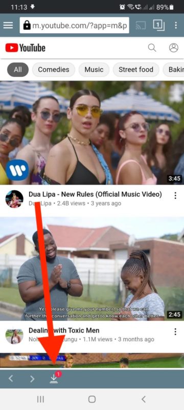 How to Customize Download List on Tubemate