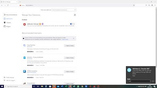 How to Disable AdBlock in Mozilla Firefox