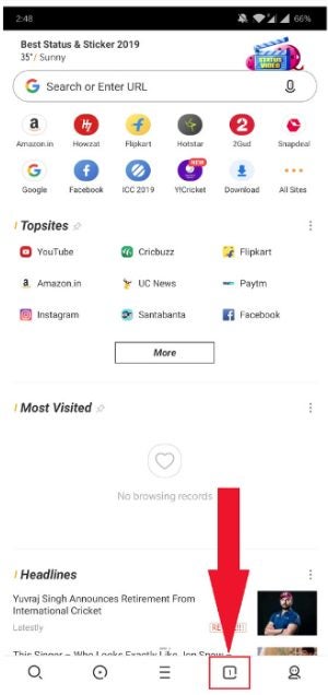 How to Enable Incognito Mode in UC Browser