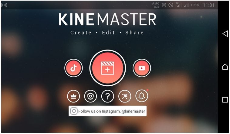 How to Get Videos from Cellphone Files on Kinemaster Pro Android App