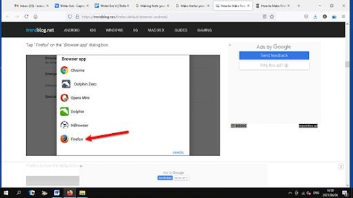 How to Set Mozilla Firefox as Your Default Browser