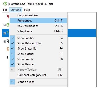 How to Set Up Proxy on uTorrent