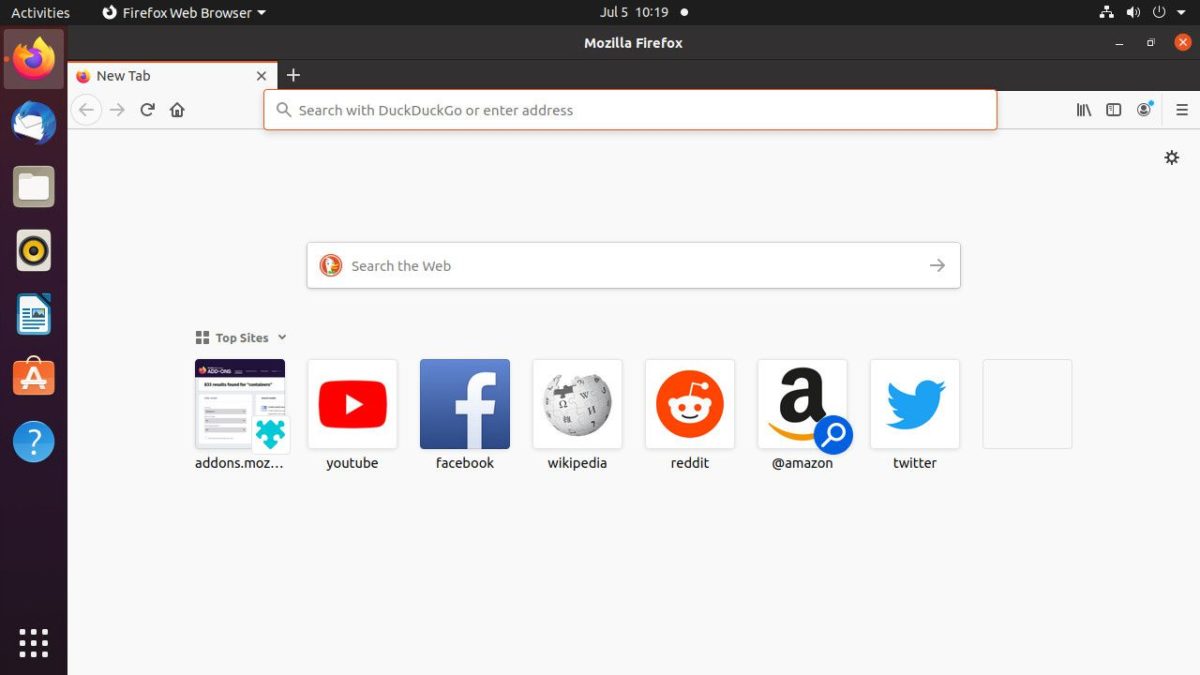 Mozilla Firefox Critical Error Red Screen