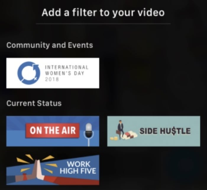 LinkedIn work stickers