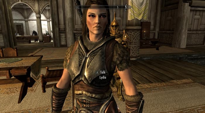 Skyrim Lydia follower