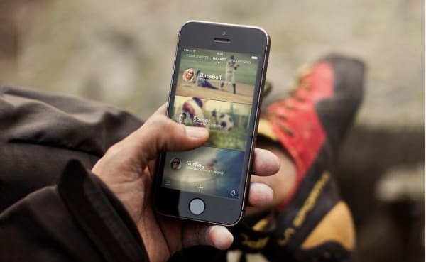 sporty local sports activity app