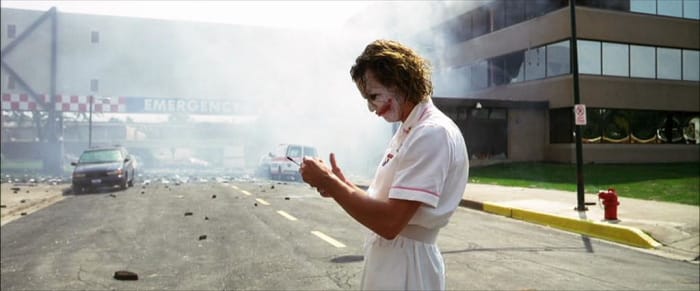 joker hospital explosion dark knight