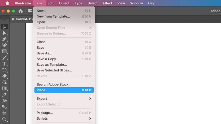 How to trace an image in illustrator
