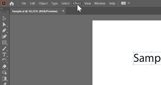 How to Curve Text in Illustrator